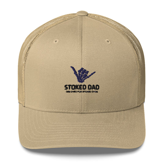 Trucker Style Stoked Shaka Cap
